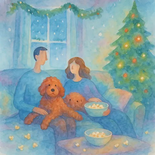 Holiday card cover