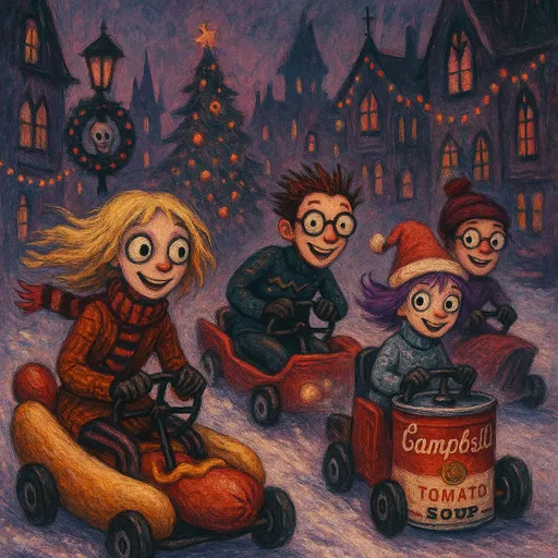 Holiday card cover