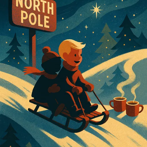 Holiday card cover